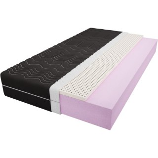 Materac piankowy lateksowy 140x200 FABIEN NOIR