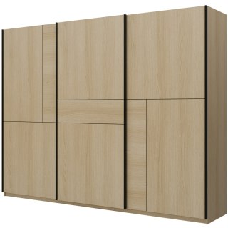 Szafa przesuwna 270 UBEC 69 dąb lindberg