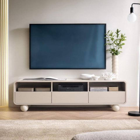 Szafka RTV 160 ROND 01 kaszmir