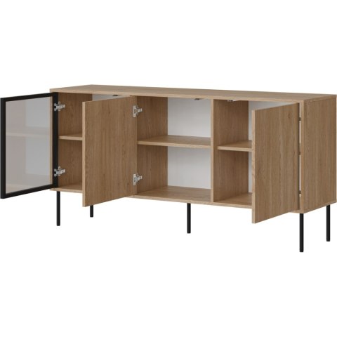 Komoda ANDREA 150 3D dąb cremona
