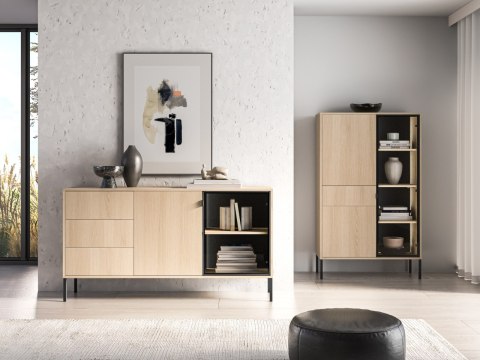 Komoda BURSA 02 dąb lindberg