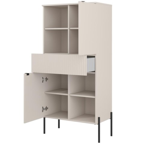 Komoda DORE 42 kaszmir / kaszmir ryfel