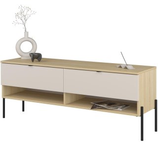 Komoda RTV DORE 41 dąb lindberg / kaszmir
