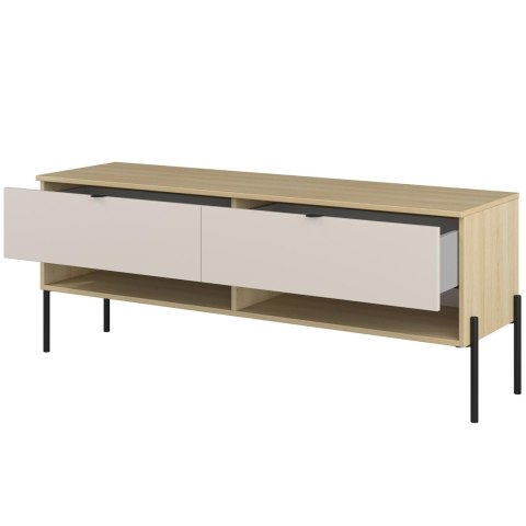 Komoda RTV DORE 41 dąb lindberg / kaszmir