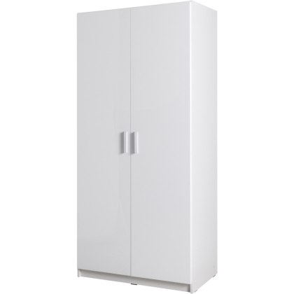 Szafa 91cm PARMA 02 biały alpejski / biały połysk