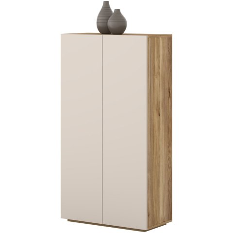 Komoda DRISS 42 dąb mauvella / kaszmir