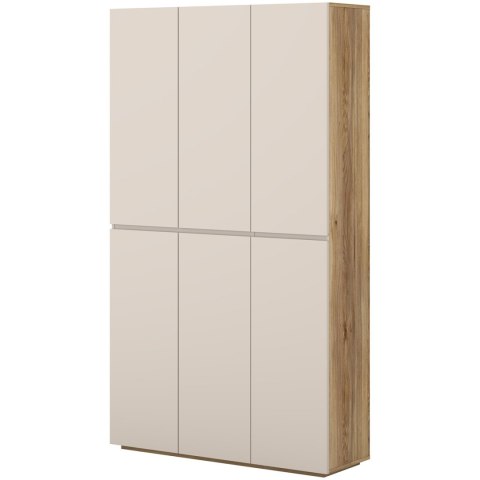 Komoda DRISS 78 dąb mauvella / kaszmir