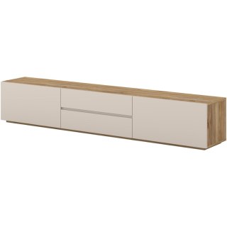 Komoda RTV DRISS 39 dąb mauvella / kaszmir