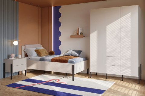 Łóżko 100x200 JUKAN 34 kaszmir
