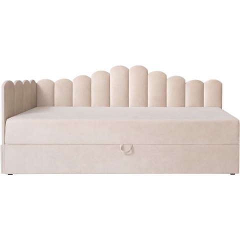Łóżko dziecięce tapicerowane 80x200 NELA royal 102 lewe