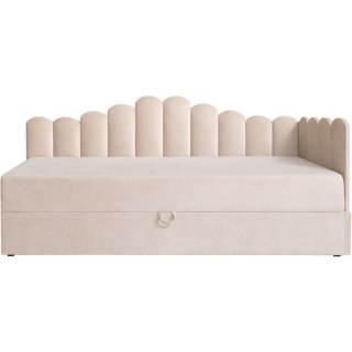 Łóżko dziecięce tapicerowane 80x200 NELA royal 102 prawe