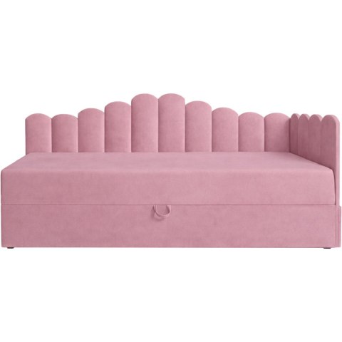 Łóżko dziecięce tapicerowane 80x200 NELA royal 14 prawe
