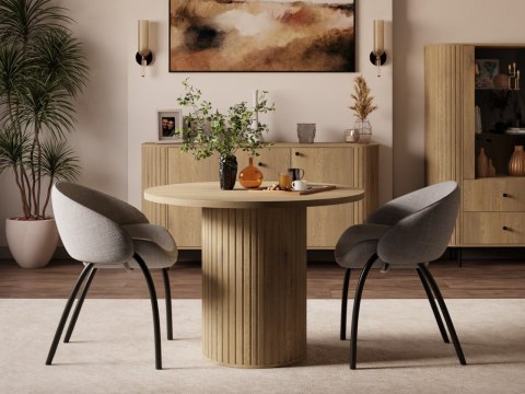 Stół rozkładany 100cm NARITA 12 dąb cremona