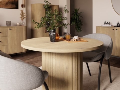 Stół rozkładany 100cm NARITA 12 dąb cremona