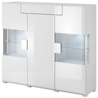 Komoda DELTO TL46 biały / biały połysk