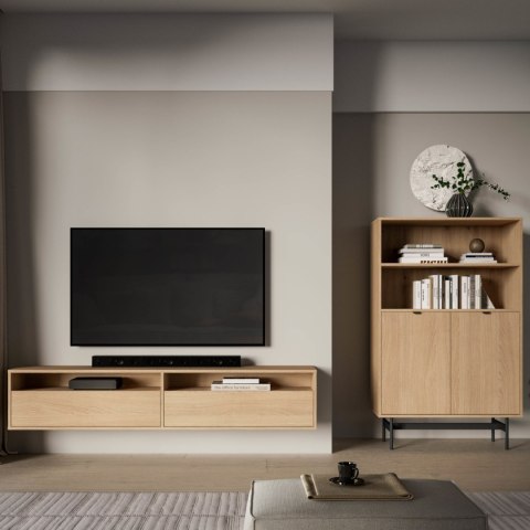 Komoda RTV wisząca SARGAS 07 dąb mavelie