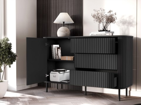 Komoda 1D3SZ ZYLIO NK czarny