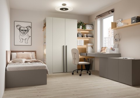 Kontenerek 1D clay gray WOOW WO08