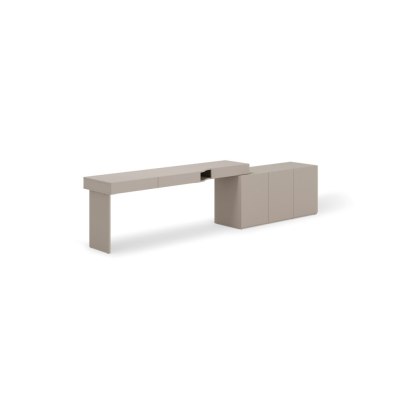 Meble młodzieżowe WOOW SET 04L szampański / clay grey