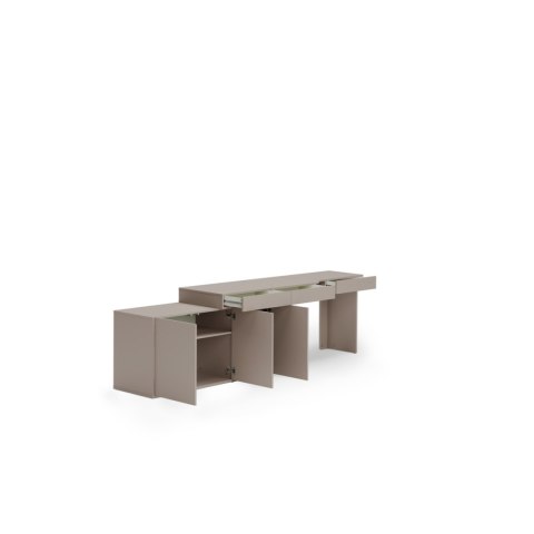 Meble młodzieżowe WOOW SET 04L szampański / clay grey