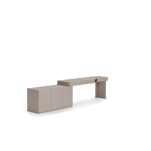 Meble młodzieżowe WOOW SET 04L szampański / clay grey