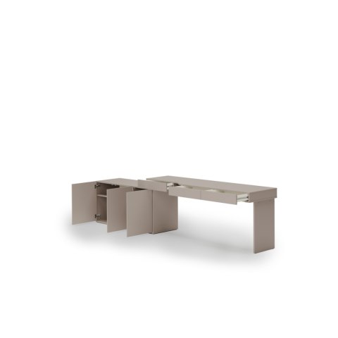 Meble młodzieżowe WOOW SET 04P szampański / clay grey