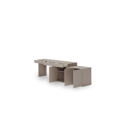 Meble młodzieżowe WOOW SET 04P szampański / clay grey