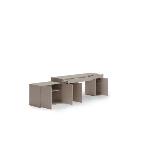 Meble młodzieżowe WOOW SET 06L szampański / clay grey