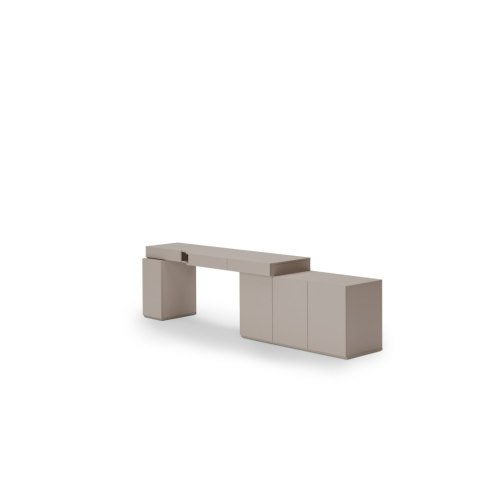 Meble młodzieżowe WOOW SET 06P szampański / clay grey