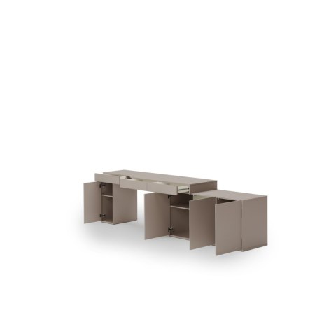 Meble młodzieżowe WOOW SET 06P szampański / clay grey