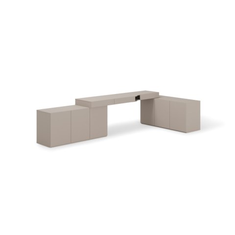 Meble młodzieżowe WOOW SET 07L szampański / clay grey