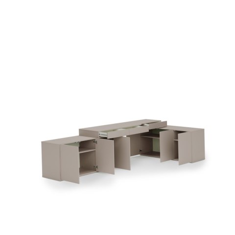 Meble młodzieżowe WOOW SET 07L szampański / clay grey