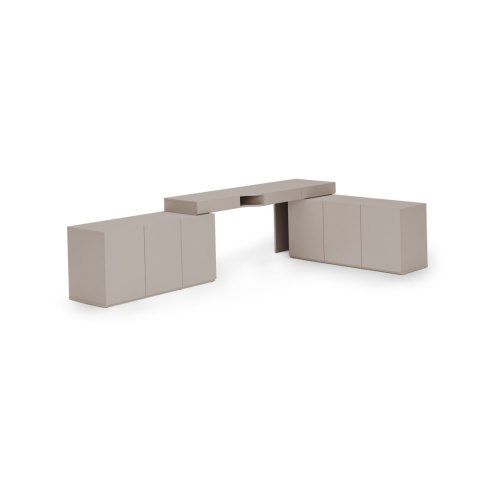 Meble młodzieżowe WOOW SET 07P szampański / clay grey