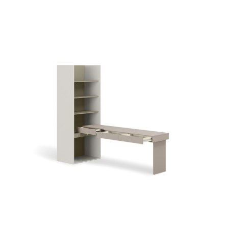 Meble młodzieżowe WOOW SET 10P szampański / clay grey / eukaliptus