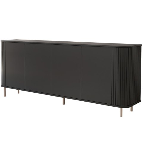 Komoda 200 ZENO czarny / kaszmir