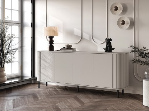 Komoda 200 ZENO kaszmir / czarny