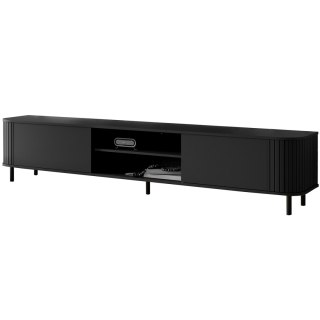 Komoda RTV 220 2K ZENO czarny / czarny