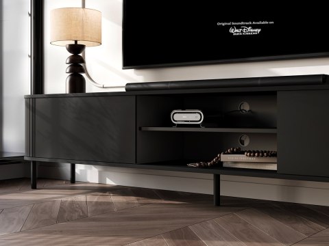 Komoda RTV 220 2K ZENO czarny / czarny