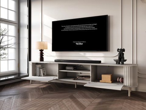 Komoda RTV 220 2K ZENO kaszmir / kaszmir