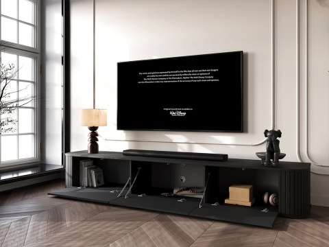 Komoda RTV 220 3K ZENO czarny