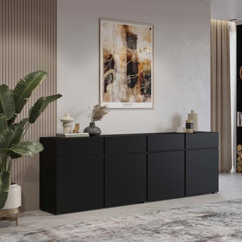 Komoda CROSI 25 czarny
