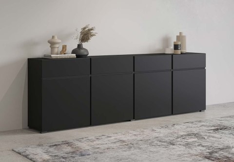 Komoda CROSI 25 czarny
