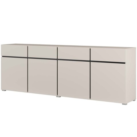 Komoda CROSI 25 kaszmir / czarny