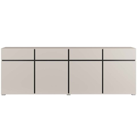 Komoda CROSI 25 kaszmir / czarny