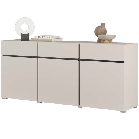 Komoda CROSI 43 kaszmir / czarny
