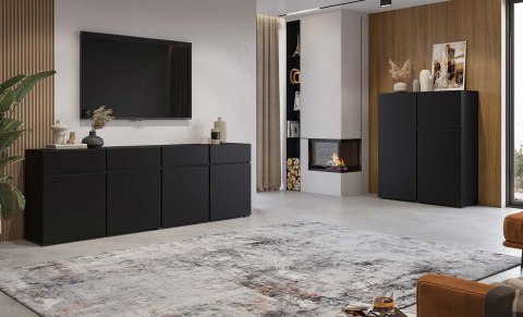 Komoda CROSI 76 czarny