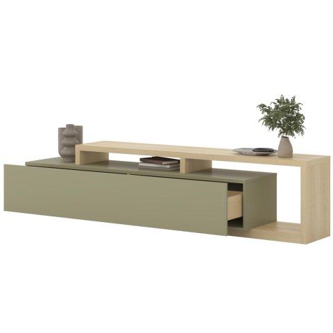 Komoda RTV TABO BT40 dąb lindberg / eukaliptus