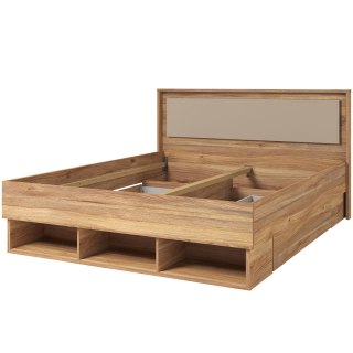 Łóżko 160x200 PRESSIMO 31 dąb mauvella / congo