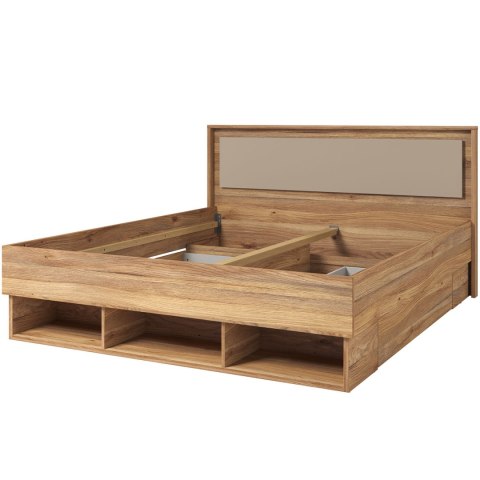 Łóżko 180x200 PRESSIMO 32 dąb mauvella / congo