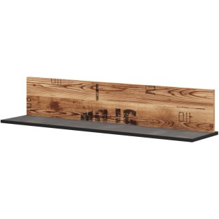 Półka 110cm FARGO FG-09 canion / raw steel